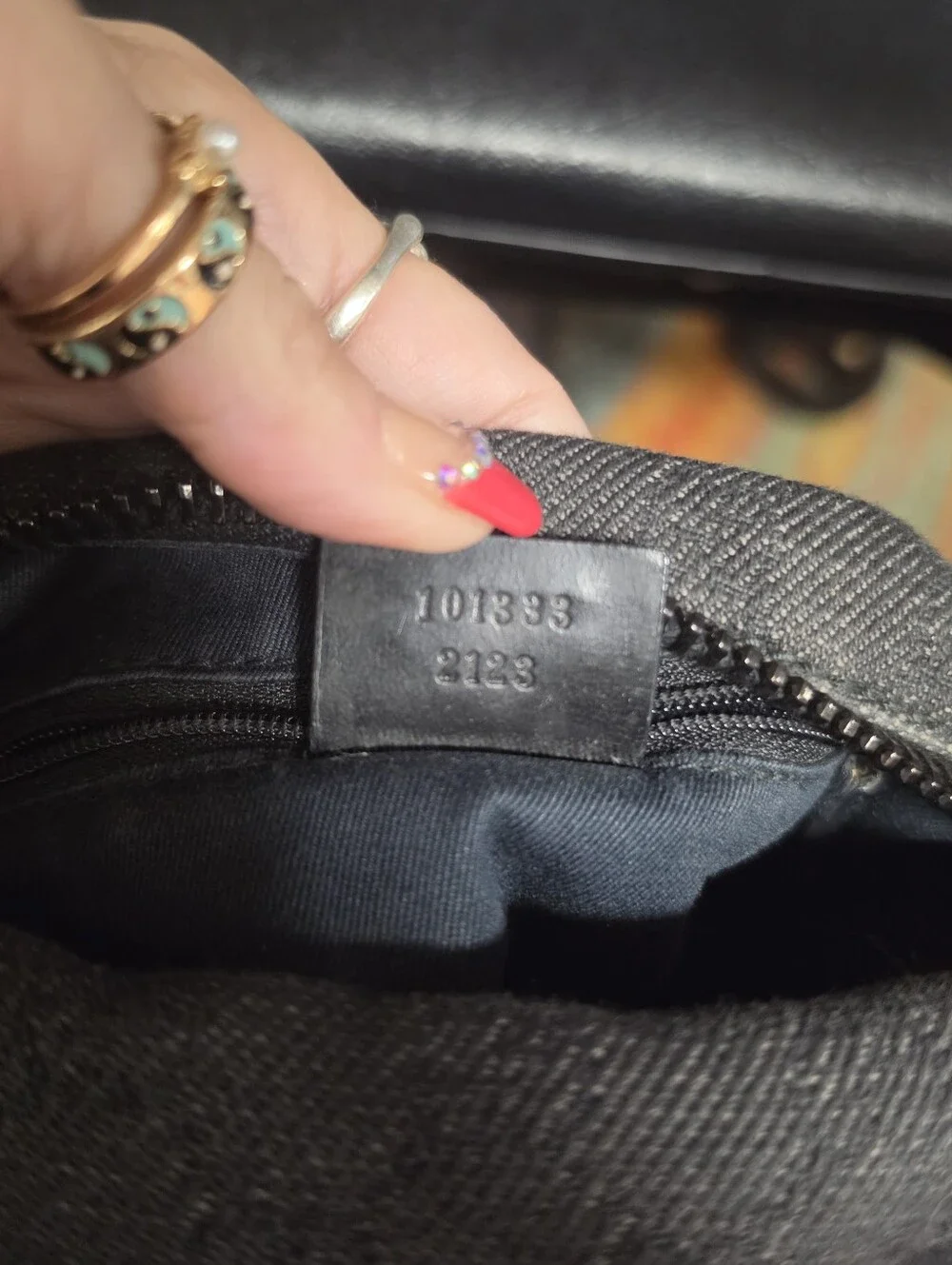 Vintage Gucci GG Monogram Canvas Small Hobo Bag